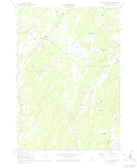 North Whitefied 1970 topographic map thumbnail