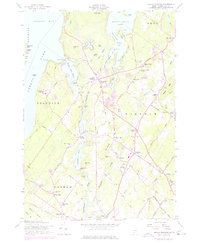 North Windham 1957 topographic map preview