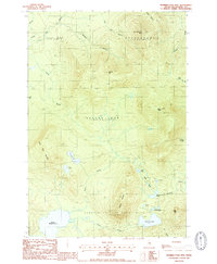 Number Four Mtn. 1988 topographic map thumbnail