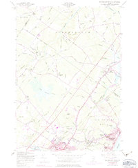 Old Orchard Beach 1956 topographic map thumbnail
