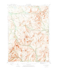 Old Speck Mtn 1943 topographic map thumbnail