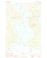 Oquossoc 1984 topographic map thumbnail