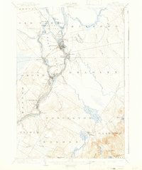 Orono 1902 topographic map preview