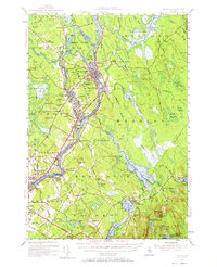 Orono 1955 topographic map thumbnail