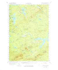 Penobscot Lake 1956 topographic map thumbnail