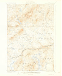 Pierce Pond 1927 topographic map thumbnail