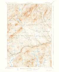 Pierce Pond 1927 topographic map thumbnail