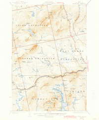 Pierce Pond 1927 topographic map thumbnail