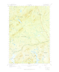 Pierce Pond 1958 topographic map thumbnail