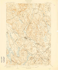 Poland 1908 topographic map preview