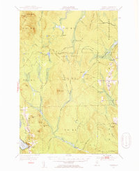 Portage 1953 topographic map thumbnail