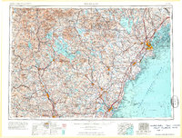 Portland 1963 topographic map thumbnail