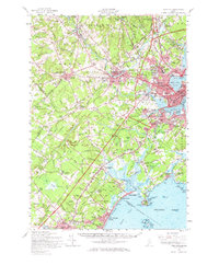 Portland 1957 topographic map thumbnail