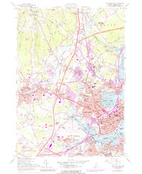 Portland West 1956 topographic map thumbnail