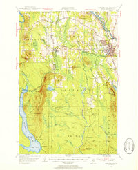 Presque Isle 1953 topographic map thumbnail