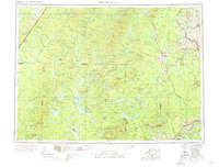 Presque Isle 1954 topographic map thumbnail