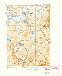 Rangeley 1933 topographic map preview