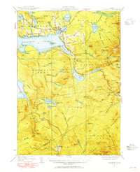 Rangeley 1949 topographic map thumbnail