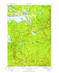 Rangeley 1949 topographic map thumbnail
