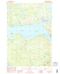 Rangeley 1984 topographic map thumbnail