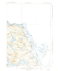 Robbinston 1931 topographic map thumbnail