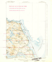 Robbinston 1931 topographic map preview