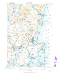 Rockland 1904 topographic map thumbnail