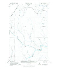Rocky Mountain 1955 topographic map thumbnail