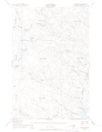 Round Pond 1955 topographic map thumbnail