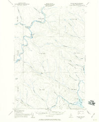 Round Pond 1955 topographic map thumbnail
