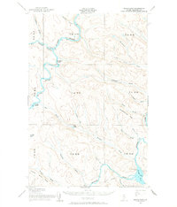 Round Pond 1955 topographic map thumbnail