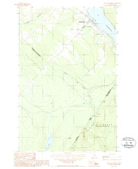 Saint Eleuthere 1987 topographic map preview