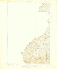 Sandy Bay 1930 topographic map thumbnail