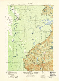 Sandy Bay topographic map thumbnail