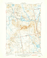 Saponac 1934 topographic map thumbnail