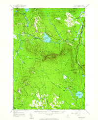 Saponac 1957 topographic map thumbnail