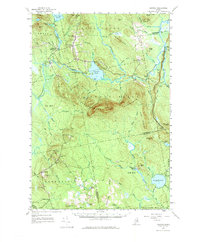 Saponac 1957 topographic map thumbnail