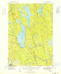 Schoodic 1949 topographic map thumbnail