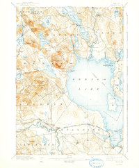 Sebago 1896 topographic map thumbnail