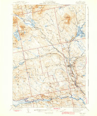 Sebec 1943 topographic map thumbnail
