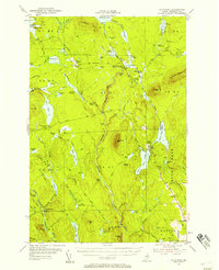Shin Pond 1954 topographic map thumbnail
