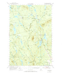 Shin Pond 1954 topographic map thumbnail