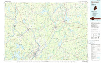 Skowhegan 1985 topographic map thumbnail