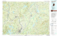 Skowhegan 1985 topographic map thumbnail