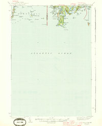Small Point 1944 topographic map preview