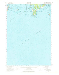 Small Point 1957 topographic map preview