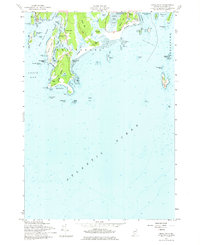 Small Point 1957 topographic map thumbnail