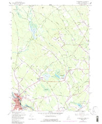 Somersworth 1958 topographic map thumbnail