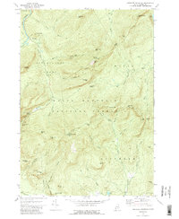 Speckled Mountain 1970 topographic map thumbnail