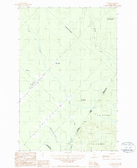 St. Omer 1987 topographic map thumbnail